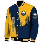 buffalo sabres urban mark navy blue varsity jacket best selling