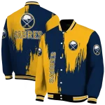 buffalo sabres urban mark navy blue varsity jacket best selling