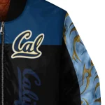california golden bears fire skull blue black bomber jacket best selling
