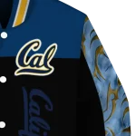 california golden bears fire skull blue black varsity jacket best selling