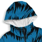 carolina panthers dynamic heat wave blue windbreaker jacket best selling