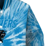 carolina panthers dynamic rings blue varsity jacket best selling