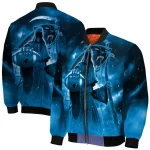 carolina panthers shadow reaper blue bomber jacket best selling
