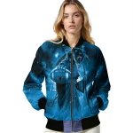 carolina panthers shadow reaper blue bomber jacket best selling