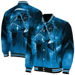 carolina panthers shadow reaper blue varsity jacket best selling