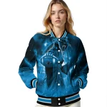 carolina panthers shadow reaper blue varsity jacket best selling
