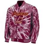 central michigan chippewas dynamic rings maroon varsity jacket best selling