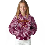 central michigan chippewas dynamic rings maroon varsity jacket best selling