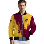 central michigan chippewas urban mark maroon bomber jacket best selling
