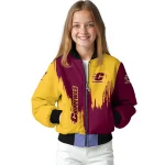 central michigan chippewas urban mark maroon bomber jacket best selling