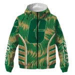 charlotte 49ers dynamic heat wave green windbreaker jacket best selling