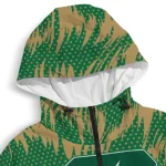 charlotte 49ers dynamic heat wave green windbreaker jacket best selling