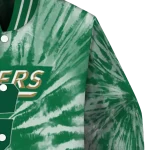 charlotte 49ers dynamic rings green varsity jacket best selling