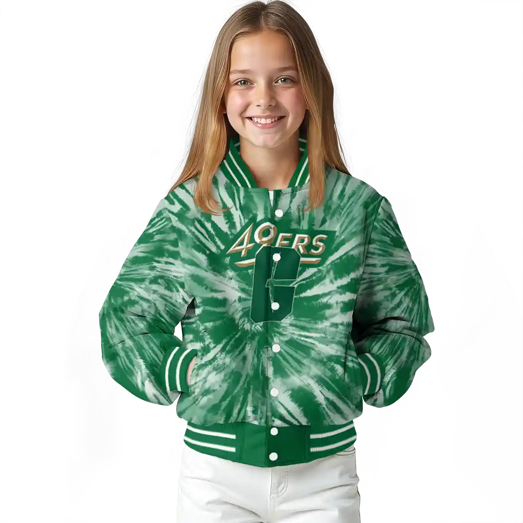 charlotte 49ers dynamic rings green varsity jacket top rated charlotte 49ers dynamic rings green varsity jacket top rated