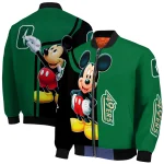 charlotte 49ers mickey mouse green bomber jacket best selling