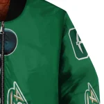 charlotte 49ers mickey mouse green bomber jacket best selling