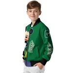 charlotte 49ers mickey mouse green bomber jacket best selling