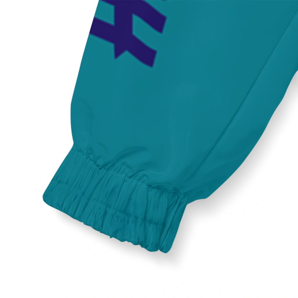 charlotte hornets grid stripe teal black windbreaker jacket latest model charlotte hornets grid stripe teal black windbreaker jacket latest model