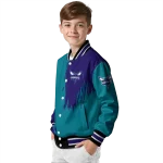 charlotte hornets urban mark teal varsity jacket best selling