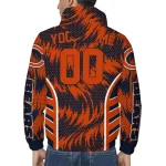 chicago bears dynamic heat wave blue windbreaker jacket best selling