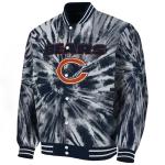 chicago bears dynamic rings blue varsity jacket best selling