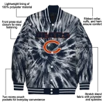 chicago bears dynamic rings blue varsity jacket best selling