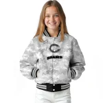 chicago bears gray camouflage gray varsity jacket best selling