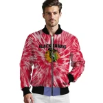 chicago blackhawks dynamic rings red bomber jacket best selling