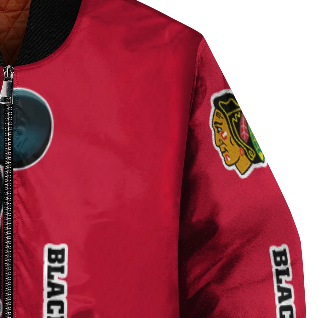 chicago blackhawks mickey mouse red bomber jacket premium grade chicago blackhawks mickey mouse red bomber jacket premium grade