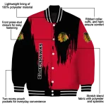 chicago blackhawks urban mark red varsity jacket best selling