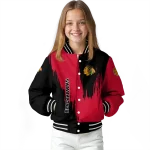 chicago blackhawks urban mark red varsity jacket best selling