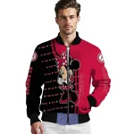 chicago bulls minnie mouse red bomber jacket best selling