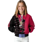 chicago bulls minnie mouse red bomber jacket best selling