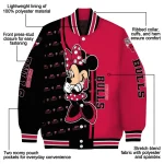 chicago bulls minnie mouse red varsity jacket best selling