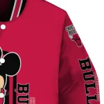 chicago bulls minnie mouse red varsity jacket best selling