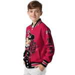 chicago bulls minnie mouse red varsity jacket best selling