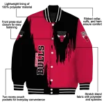 chicago bulls urban mark red varsity jacket best selling