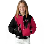 chicago bulls urban mark red varsity jacket best selling