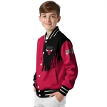 chicago bulls urban mark red varsity jacket best selling