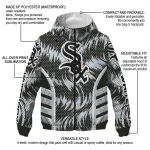 chicago white sox dynamic heat wave black windbreaker jacket best selling