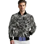 chicago white sox dynamic rings black bomber jacket best selling