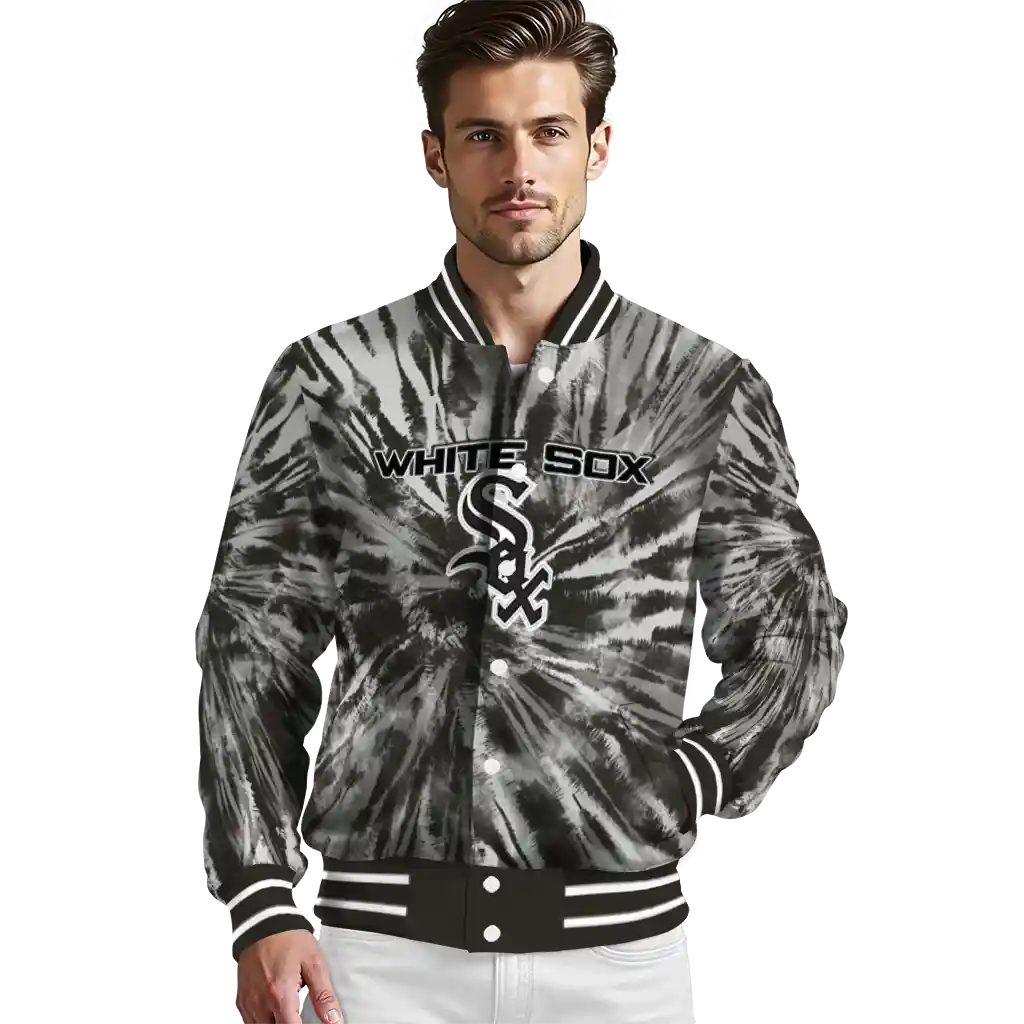 chicago white sox dynamic rings black varsity jacket high quality chicago white sox dynamic rings black varsity jacket high quality