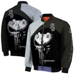 chicago white sox edgy mask black bomber jacket best selling