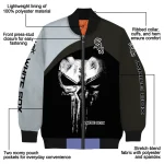 chicago white sox edgy mask black bomber jacket best selling