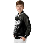 chicago white sox edgy mask black varsity jacket best selling