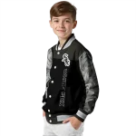 chicago white sox fire skull black varsity jacket best selling