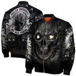 chicago white sox inferno skull black bomber jacket best selling