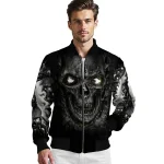 chicago white sox inferno skull black bomber jacket best selling