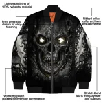 chicago white sox inferno skull black bomber jacket best selling