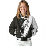 chicago white sox ripped bolt black white varsity jacket best selling